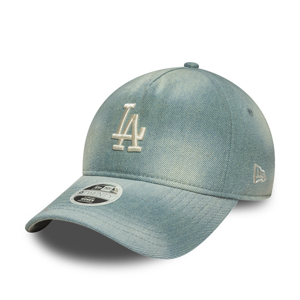 Los Angeles Dodgers Womens Aframe 9Twenty Strapback MLB Vintage Snapback Baseball Cap Adjustable Streetwear Hat