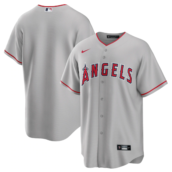 Los Angeles Angels Replica Gray Jersey MLB Vintage Snapback Baseball Cap Adjustable Streetwear Hat
