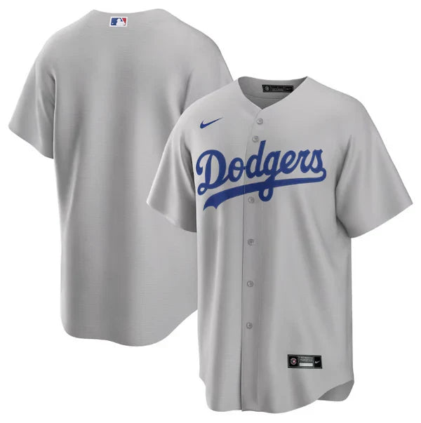 Los Angeles Dodgers Gray Jersey MLB Vintage Snapback Baseball Cap Adjustable Streetwear Hat