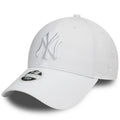 New York Yankees League Essential 9Forty Women Strapback White/White MLB Vintage Snapback Baseball Cap Adjustable Streetwear Hat